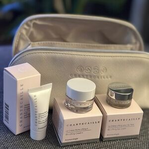 NEW Chantecaille Bio Lifting Sample Set with Cosmetic Bag
